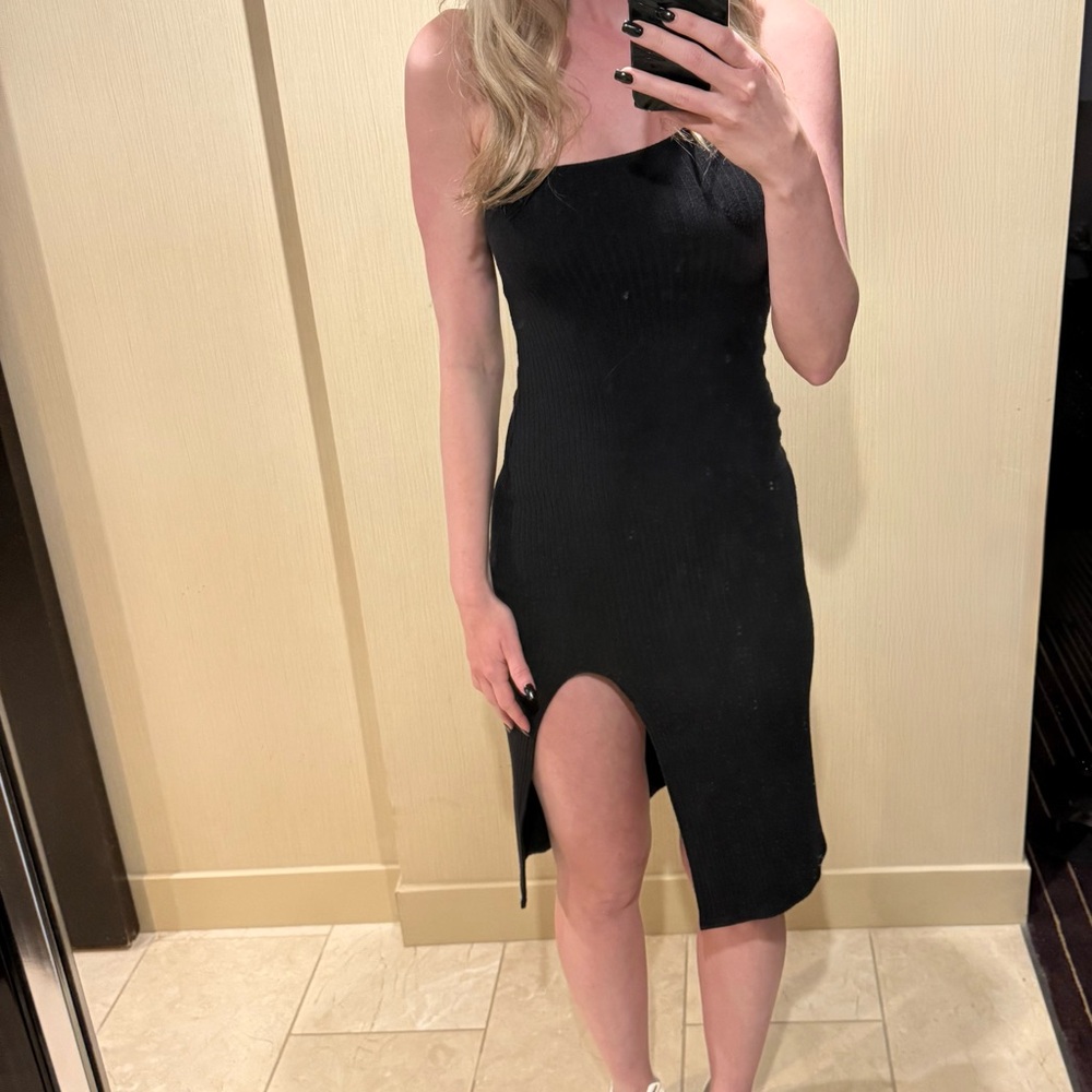 Black Midi Dress